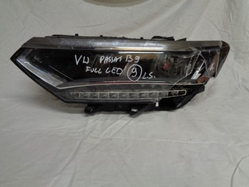 Vw passat b8 фара xenon full led левая 3g1941035c, фото