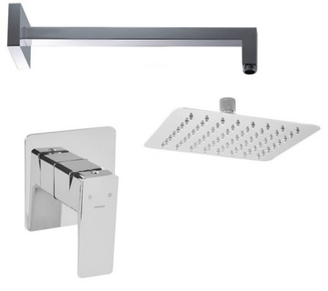 Set for plaster shower mixer raincoat, фото