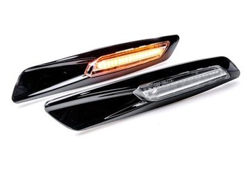 Динамический led подсветка поворотники bmw e84 x1 e60 e61 e90, фото