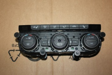 Air conditioner control panel vw tiguan 5nb907044, фото