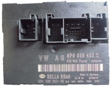 Audi a3 8p block comfort 8p0959433c, фото