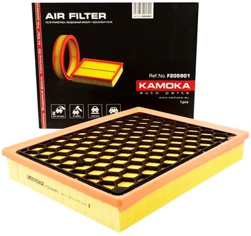 Fiat croma 1.8 1.9 2.2 air filter kamoka, фото