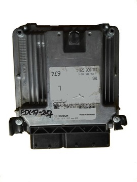 Ecu audi a4 2.0 tdi 0281014263 03l906022c included, фото