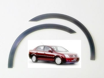 Opel vectra c '02-08 overlay overlays on fenders x4, фото