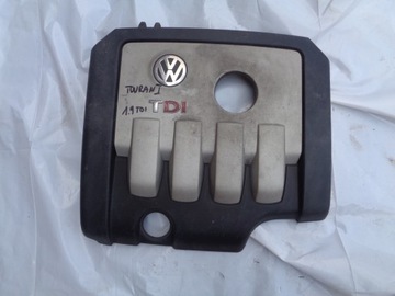 Защита крышка на двигателе vw touran 1 1. 9tdi, фото