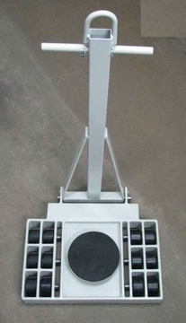 Trolley adaptive 12ks 12 ton to transportation machines rollers tron platform, фото