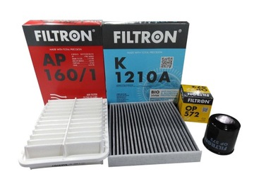 Toyota auris e15 e18 vios 1, 2-1, 8 filter set, фото