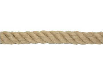 Rope hemp nature jute fi 30 to headlights o section 2x0, 75, фото