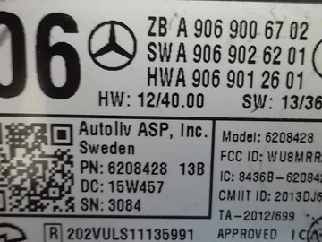 Mercedes a9069006702 new radar sensor block, фото