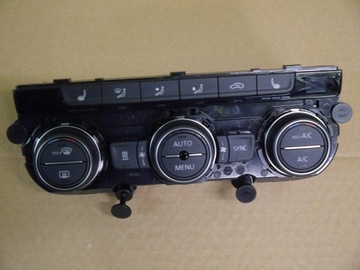 Air conditioner control panel volkswagen original 5g0907044ae, фото