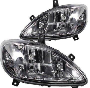 Mercedes vito viano 03-10 new headlights complete left+ right, фото