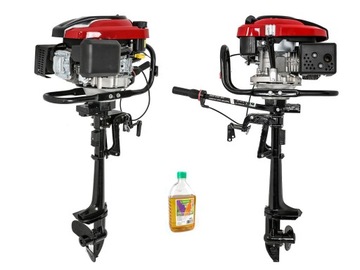 Engine suspended gasoline 5, 8km to boats pontoon, фото
