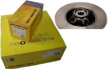 Disks mikoda 1771l bearing+ abs pads renault megane 3, фото