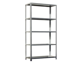 Rack spare to pantry basement garage metallic 5 shelves load capacity 70kg, фото
