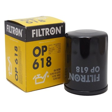 Filtron фильтр мясляный op618 аналог w712/ 83, фото