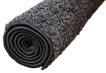 Carpet shaggy 500x500 salon room 8 colors gray, фото