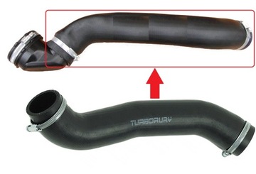 Tube spigot intercooler ford focus c-max 1.6 tdci, фото