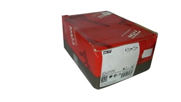 Trw pads brake front nissan qashqai 07>, фото