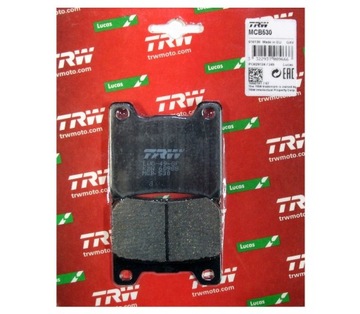 Pads brake trw lucas mcb530 yamaha fzr 1000, фото