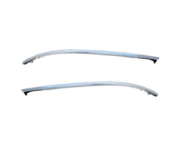 Overlays bumpers chrome under headlights audi a6 c5 97-01, фото