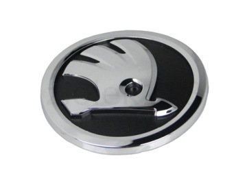 Emblem skoda diameter 90 mm models в description original, фото