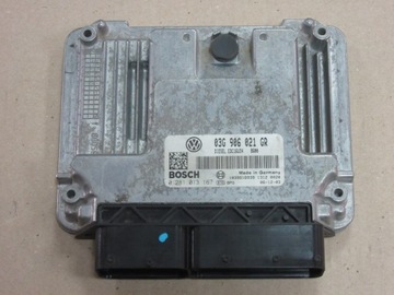 Vw комп'ютер двигуна 03g906021gr 0281013167, фото