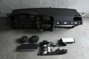 Vw golf vii 7 подушка безопасности панели панель торпеда pulpit полка ремень, фото