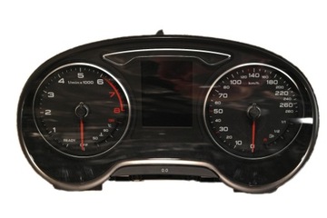 Audi a3 8v fl 2.0 tsi instrument panel 8v0920871t, фото
