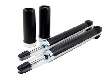 Shock absorbers x2 ass+bumpers+protection audi a6 c6+station wagon 2004-, фото