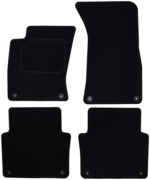 Audi a8 d3 2002-2010. carpets velor premium, фото