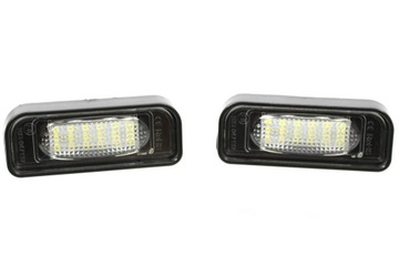 Mercedes s w220 лампочки підсвітки номерного знака led підсвідка, фото