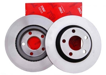 Trw disks brake to fiat panda fso polonez set, фото