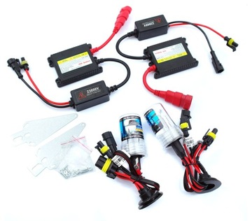 Комплект hid xenon тонкий цифри h7r d2r h7 без лінзи, фото