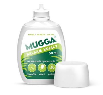 Mugga balm by ukaszeniach 1 poparzeniach meduz pokrzyw 50ml balm soothing, фото