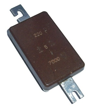 Silver Mica конденсатор KSO-13 220pF 7000V