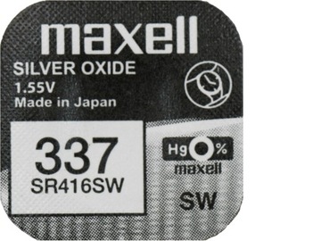 3X серебряный аккумулятор MAXELL SR 416 SW 337 623 SB-A5