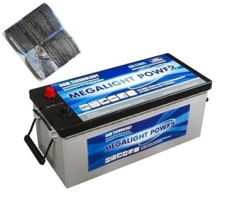 Акумулятор AGM Megalight 180 ah фотоелектричний