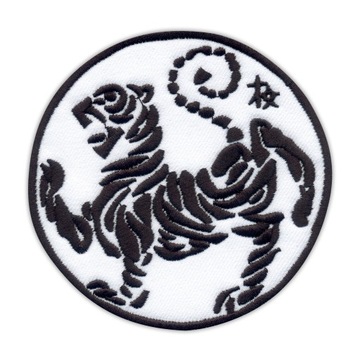 Вышивка Крестом-Тигр каратэ Шотокан вышивка