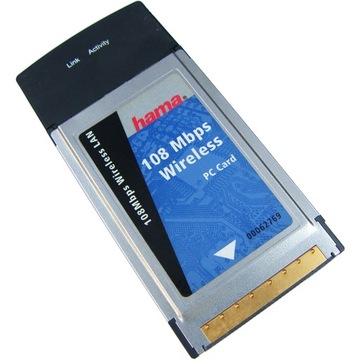 PCMCIA LAN N HAMA 100% OK 0oY
