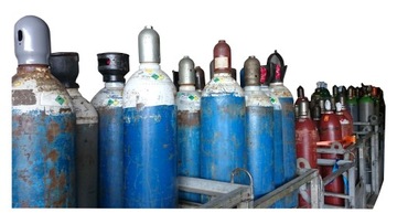 БАЛОН ВЕЛИКИЙ ГАЗОВИЙ БАЛОН 50 Л КИСЕНЬ АРГОН АЗОТ СУМІШ