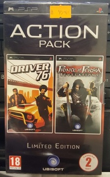 Набор из 2 игр Action Pack для PSP фольги