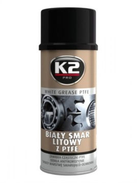 K2 Біла мастило літію з тефлоном PTFE 400ml