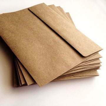 Экологичные конверты KRAFT C6 5 шт. 11,4 х 16,2 см