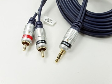 кабель 3.5 / 2 rca chinch 15.0 M VITALCO