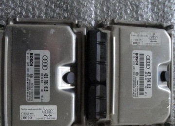 AUDI A8 D3 W12 BHT STEUERBLOCK MOTOR 4E0906018