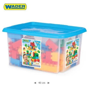 Кирпичи по 132 шт в контейнере WADER 41270.