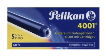 Pelikan Naboje do Pióra ATRAMENTOWE Długie 5sztuk