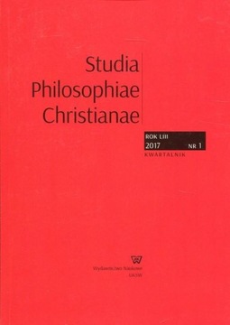 STUDIA PHILOSOPHIAE CHRISTIANAE