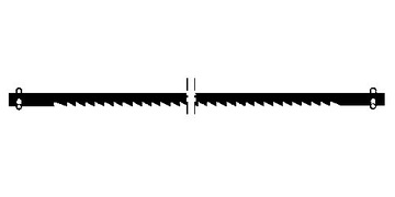 PROXXON 28745 Полотно для лобзика [12 шт.]