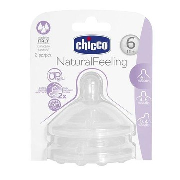 Соска для бутылочки CHICCO NaturalFeeling для каши